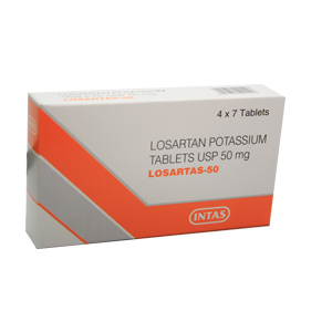 Losartan 50 mg Tabs 28s