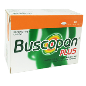 Buscopan Plus Tablets 40s