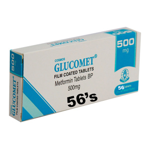 Glucomet 500mg (56's)