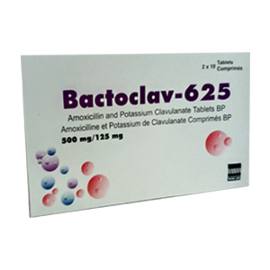 Bactoclav 625mg 20s